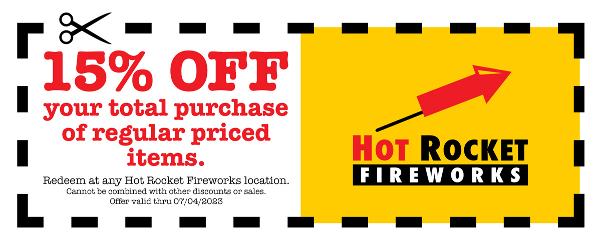 15% OFF your total purchase of regular priced items.